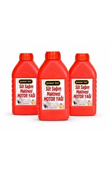 Süt Sağım Makinesi Motor Yağı 3 Adet