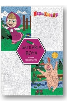 Maşa ile Koca Ayı Sayılarla Boya- Doğan ve Egmont Yayıncılık Maşa ile Koca Ayı Sayılarla Boya- Doğan ve Egmont Yayıncılık