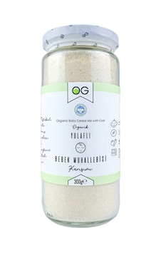 Organik Yulaflı Bebek Muhallebisi Karışımı +6ay 300gr Organik Yulaflı Bebek Muhallebisi Karışımı +6ay 300gr