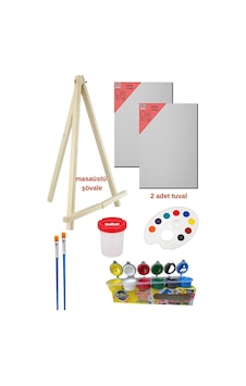 Resim Tuval Seti, Tual Başlangıç Seti, Okul Ressam Çocuk Set