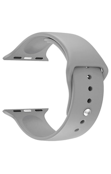 Akıllı Saat Silikon Kordon 42/44 Mm Gri Standart