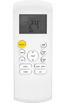 Daylux Uyumlu Klima Kumandası Rg57b/bge Daylux Uyumlu Klima Kumandası Rg57b/bge