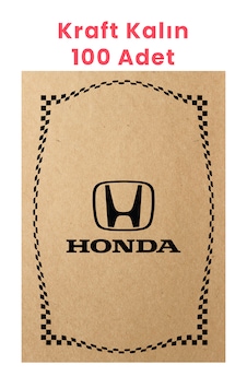 Kraft 120gr Honda Oto Paspas Kağıdı 100 Adet - 35x50cm - Kalın Kraft 120gr Honda Oto Paspas Kağıdı 100 Adet - 35x50cm - Kalın
