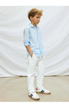Mayoral Erkek Çocuk Chino Pantolon Krem 530 Mayoral Erkek Çocuk Chino Pantolon Krem 530