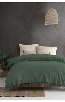 Sidney Çift Kişilik Pamuklu Pike 200x230 Cm - Koyu Yeşil Sidney Çift Kişilik Pamuklu Pike 200x230 Cm - Koyu Yeşil