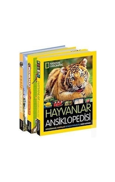 National Geographic Kids Hayvanlar Ansiklopedi Seti 3 Kitap .