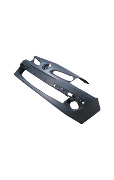 Renault Clio Hatchback 2006-2009 Ön Tampon Siyah Sis - Panjur - Bant Delikli Oem No:7701208681