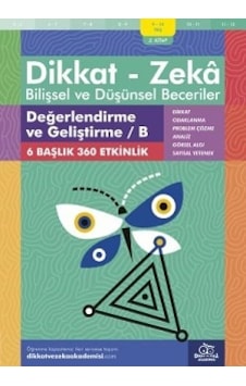 Dikkat Zeka - Bilişsel ve Düşünsel Beceriler 9-10 Yaş Değerlendirme ve Geliştirme 2.Kitap B - Nic Morgan - Dikkat ve Zeka Akademisi Dikkat Zeka - Bilişsel ve Düşünsel Beceriler 9-10 Yaş Değerlendirme ve Geliştirme 2.Kitap B - Nic Morgan - Dikkat ve Zeka Akademisi