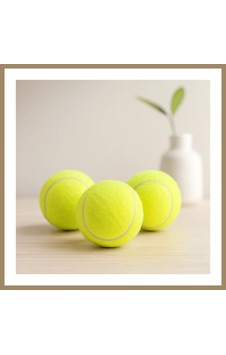 Bezos 3'lü Tenis Kort Topu - Poşetli Kartela Ambalaj 22