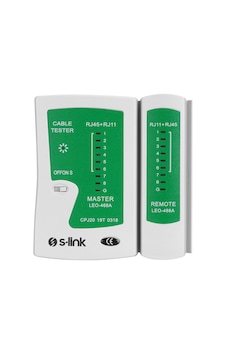 Lexroo S-link Sl-468 Kablo Test Cihazı Rj45 Rj11 Network Tester L Lexroo S-link Sl-468 Kablo Test Cihazı Rj45 Rj11 Network Tester L