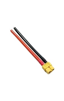 Sanec Xt60 Dişi Lipo Pil Şarj Kablosu 15 Cm 2,5mm Siaf Silikon Kablolu - A.3240 Sanec Xt60 Dişi Lipo Pil Şarj Kablosu 15 Cm 2,5mm Siaf Silikon Kablolu - A.3240