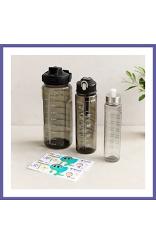 Bezos 3'lü Pipetli Motivasyon Suluk Seti 500/900/2000 Ml Telefonluklu Nıda Bezos 3'lü Pipetli Motivasyon Suluk Seti 500/900/2000 Ml Telefonluklu Nıda