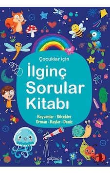 Çocuklar İçin İlginç Sorular Kitabı - Lacivert- Yakamoz Yayınları Çocuklar İçin İlginç Sorular Kitabı - Lacivert- Yakamoz Yayınları