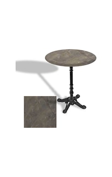 Çipa 1004 Döküm Ayak Yuvarlak Masa Çap 60cm - Werzalit, Wermodin Ve Allzalit Tabla - Halong Çok Renkli Çipa 1004 Döküm Ayak Yuvarlak Masa Çap 60cm - Werzalit, Wermodin Ve Allzalit Tabla - Halong Çok Renkli