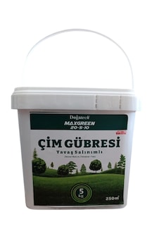 Maxgreen 20-5-10 Granül Yavaş Salınım Çim Gübresi 5 Kg