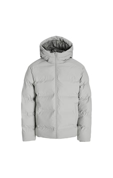 Erkek Jack & Jones Jjesoho Kapüşonlu Puffer Mont Siyah, Yüksek Kalite, Fermuarlı, Uzun Kollu, Kışlık Şişme Mont Krem
