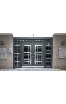 Apartman Giriş Kapısı Modelleri, Özel İmalat Antrasit Apartman Gi Apartman Giriş Kapısı Modelleri, Özel İmalat Antrasit Apartman Gi