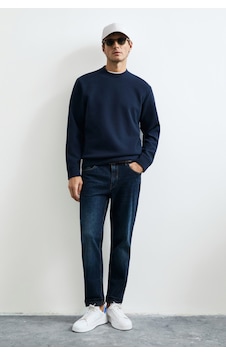 Lufian Logan Erkek Sweatshirt Lacivert Lacivert 112030194100200 Lufian Logan Erkek Sweatshirt Lacivert Lacivert 112030194100200