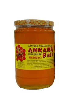 Atatürk Orman Çiftliği Ankara Süzme Çiçek Balı 850 G Atatürk Orman Çiftliği Ankara Süzme Çiçek Balı 850 G