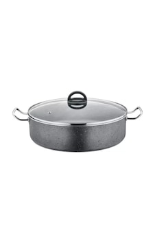 Polochef Meb136 Mega Granit Kısa Tencere 36 Cm