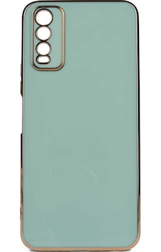 Vivo Y20 Kılıf Parlak Kenarlı Altın Işlemeli Kamera Korumalı Kapak Bark Vivo Y20 Kılıf Parlak Kenarlı Altın Işlemeli Kamera Korumalı Kapak Bark