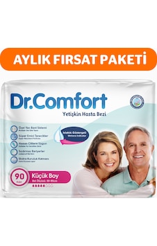 Dr. Comfort Yetişkin Bel Bağlamalı Hasta Bezi S 3 x 30'Lu Dr. Comfort Yetişkin Bel Bağlamalı Hasta Bezi S 3 x 30'Lu