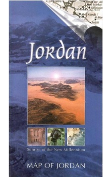 Jordan Map Of Jordan Sunrise Of The New Millennium Harita Map