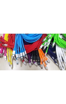 Rewel Silikonlu Apple Uyumlu iPhone Usb Renkli Hızlı Şarj kablosu 541038