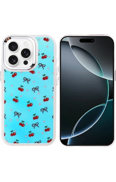 Apple Uyumlu iPhone 16 Pro Kılıf Airbag Tasarımlı Zore Hadra Kapak Kiraz Apple Uyumlu iPhone 16 Pro Kılıf Airbag Tasarımlı Zore Hadra Kapak Kiraz