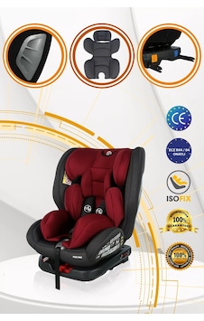 Maxi Taxi Safe Travel 360 Dönebilen İsofix Oto Koltuğu Kırmızı-Gri Maxi Taxi Safe Travel 360 Dönebilen İsofix Oto Koltuğu Kırmızı-Gri