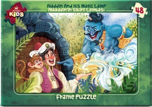 Puzzle 48 Parça Alaaddin'in Sihirli Lambası