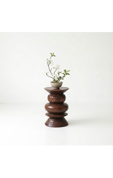 Moro El Yapımı Mungur Sehpa 45x30 Cm Kahverengi Moro El Yapımı Mungur Sehpa 45x30 Cm Kahverengi