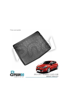 Renault Clıo 4 Hb 2013 - 2017 3d Bagaj Havuzu Paspası Renault Clıo 4 Hb 2013 - 2017 3d Bagaj Havuzu Paspası