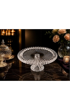 Roykıng Jtele Yuvarlak Ayaklı Sunum Tabak 34x15 Cm Roykıng Jtele Yuvarlak Ayaklı Sunum Tabak 34x15 Cm