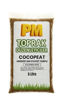 Cocopeat Hindistan Cevizi Torfu Kullanıma Hazır Doğal, Steril, Yüksek Su Tutma Kapasiteli 5 Litre Cocopeat Hindistan Cevizi Torfu Kullanıma Hazır Doğal, Steril, Yüksek Su Tutma Kapasiteli 5 Litre