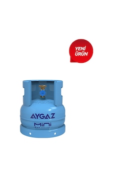 Aygaz Mini Vanalı Karavan Tüpü Aygaz Mini Vanalı Karavan Tüpü