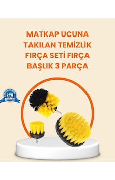 Northcity Matkap Ucu Fırça Seti - Halı Fayans Zemin Temizliği Northcity Matkap Ucu Fırça Seti - Halı Fayans Zemin Temizliği
