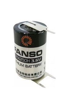 Er14250h 3.6v 1/2 Aa Size Pil Li-socl2 3 Pın Er14250h 3.6v 1/2 Aa Size Pil Li-socl2 3 Pın