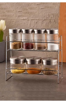 Perotti 13810 Silva Metal 8 Parça Baharat Takımı - Gümüş Perotti 13810 Silva Metal 8 Parça Baharat Takımı - Gümüş