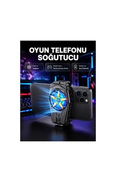 Taşınabilir Şarjlı Telefon Soğutucu Sessiz Fan Motoru İle Yüksek Koruma Çok Renkli