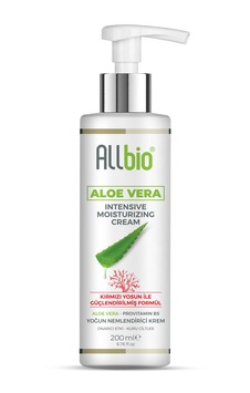 Allbio Aloe Vera Nemlendirici Krem 200ml Allbio Aloe Vera Nemlendirici Krem 200ml