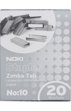 Noki Zımba Teli No:10 (20'li Paket) Noki Zımba Teli No:10 (20'li Paket)
