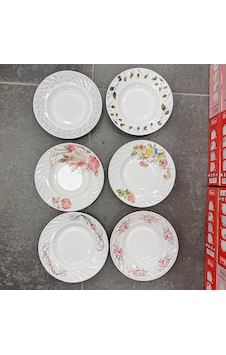 Konak Züccaciye Opal 6lı Yemek Tabağı 7 No Konak Züccaciye Opal 6lı Yemek Tabağı 7 No