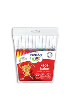 Pensan Keçeli Boya Kalemi Kidz 12 Renk
