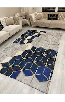 Kadife 4 M2 Ve 6 M2 Seçenekli Lastikli Halı Örtüsü Ort354