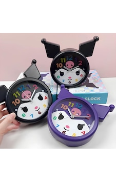 Kuromi Masa Üstü Çalar Saat Model 1 Siyah