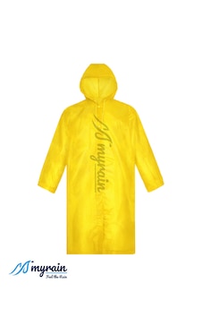 Myrain Kapüşonlu Çıtçıtlı Eva Yağmurluk Sarı Myrain Kapüşonlu Çıtçıtlı Eva Yağmurluk Sarı