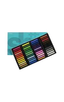 Soft Pastel Toz Pastel Boya Seti 48 Renk Tam Boy Large Karışık Çok Renkli