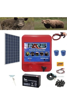Pars Elektrikli Çit Ayı-Domuz Kovucu Eco Set 1000 Pars Elektrikli Çit Ayı-Domuz Kovucu Eco Set 1000