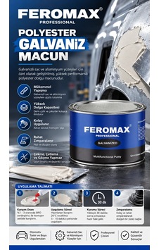 Feromax Anti Gravel Pütür Siyah 1 Kg